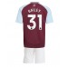 Aston Villa Leon Bailey #31 Hjemmedraktsett Barn 2024-25 Korte ermer (+ Korte bukser)